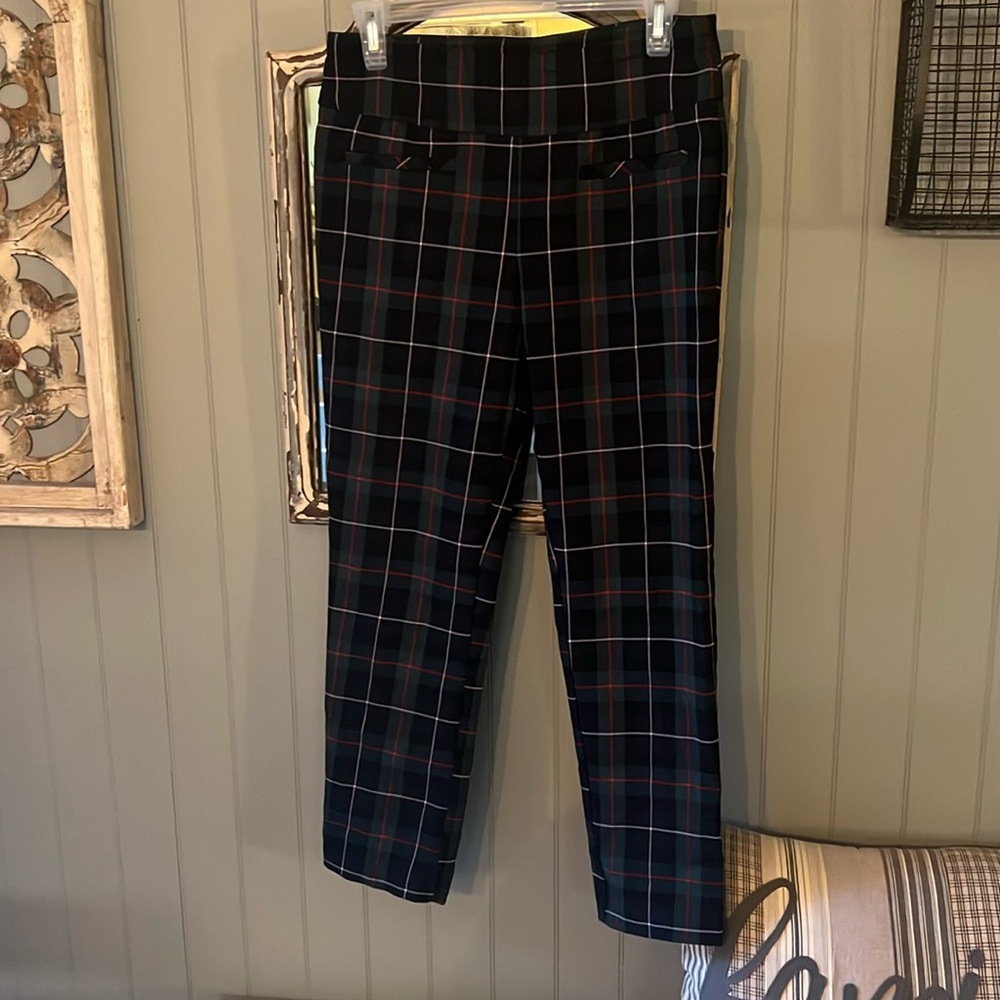 Crown and Ivy tartan plaid pants